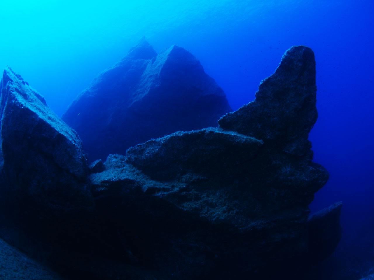 Azure Boulders